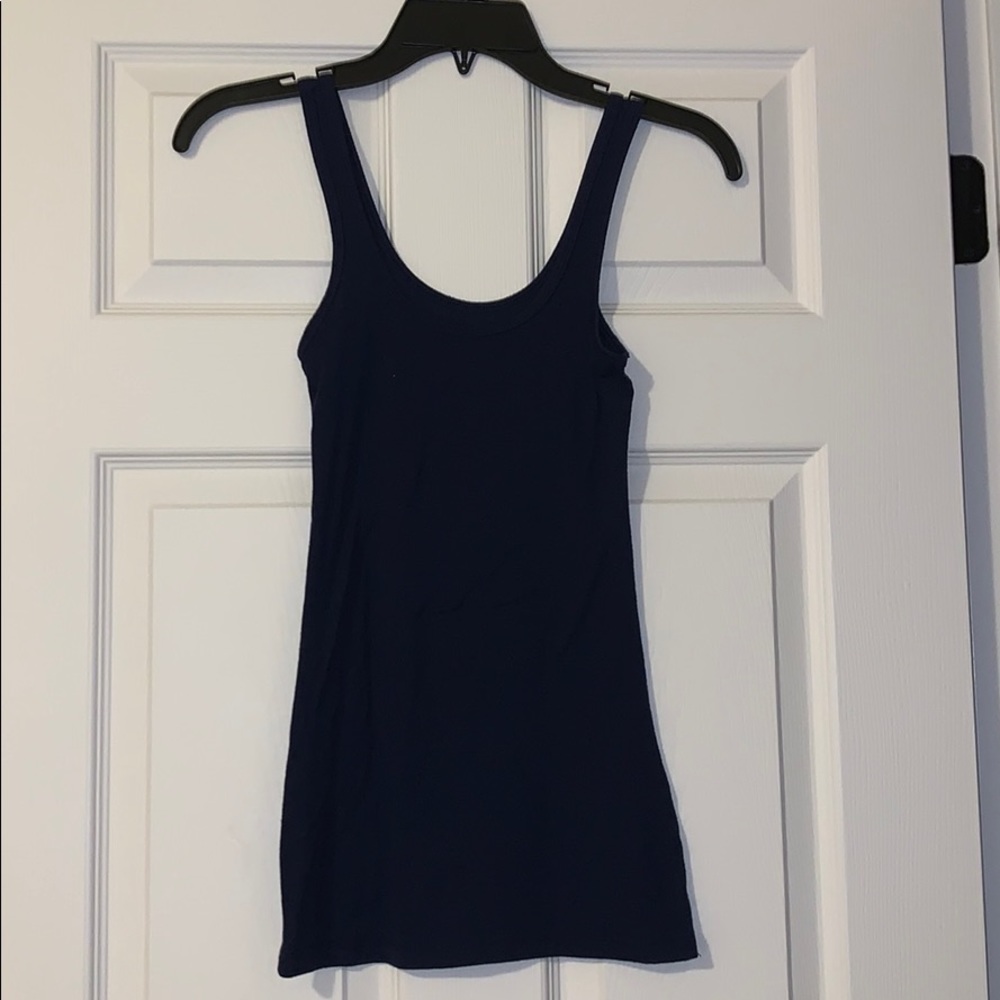 Navy Blue Tank Top